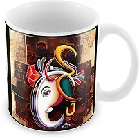 Ganesh Ji Printed Spiritual and Devotional Gift Coffee Mug-thumb1