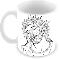 Jesus Crown Spiritual and Devotional Pemium Quality Gift Coffee Mug-thumb1