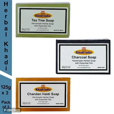 Herbal Khadi Natural Handmade Soap-thumb3
