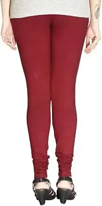 Fabulous Multicoloured Cotton leggings For Women Pack Of 6-thumb1