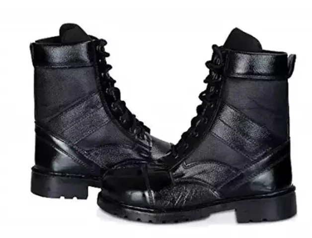 Trendy Flat Boots For Men 