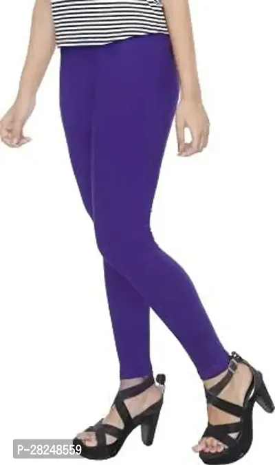 Fabulous Multicoloured Cotton leggings For Women Pack Of 6-thumb3