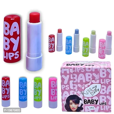 Baby Lips Color Lip Balm Combo Pack Of 4 (Multicolor)-thumb0