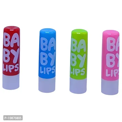 Baby Lips Color Lip Balm Combo Pack Of 4 (Multicolor)-thumb4