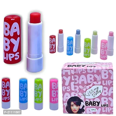 Baby Lips Color Lip Balm Combo Pack Of 4 (Multicolor)