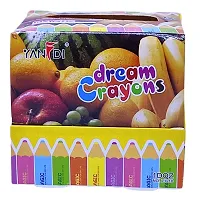 Dream Crayones Colour Lip Blam Combo Pack Of 6 (Multicolor)-thumb2
