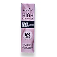 High Coverage Liquid Foundation Waterproof 24 Hours Long Lasting Liquid Foundation All Skin Foundation, 35ml-thumb2