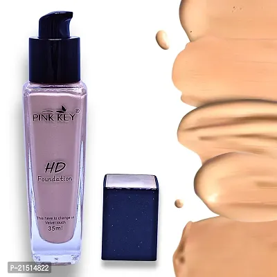 HD Foundation Liquid High Coverage Base Foundation - ( Beige 102 35ml )