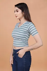 Elegant Cotton Blend Top For Women-thumb1