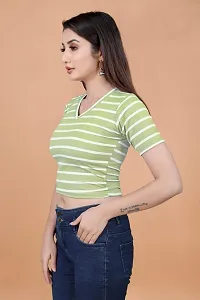 Elegant Cotton Blend Top For Women-thumb2