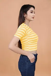 Elegant Cotton Blend Top For Women-thumb2