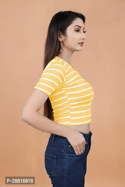 Elegant Cotton Blend Top For Women-thumb3