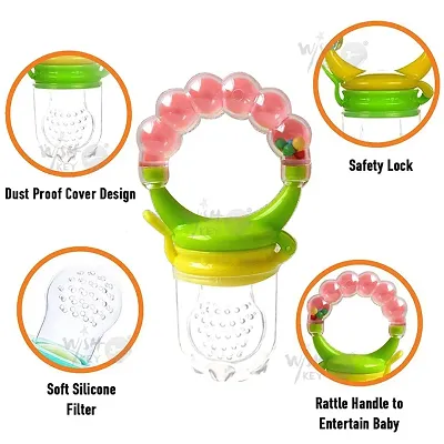 Enjoy Life Rattle Feeder  (Multicolor)