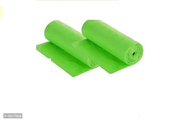 BIODEGRADABLE DUSTBIN BAG ROLL SIZE -19*21[2 ROLL]-60 bags color green