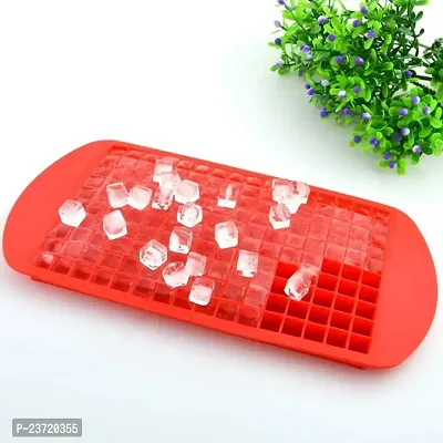 Loukya Multi Purpose Mini Square Shape Ice Cube Tray | Ice Cube for Bar Drink, Whisky and Cold Drinks (Set of 1 PCs)-thumb0