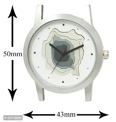 Lorem White 3D Look Analog Watch for Men LR09-thumb4