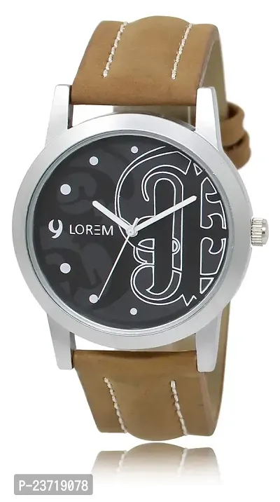 Lorem Black Casual Analog Watch for Men LR14