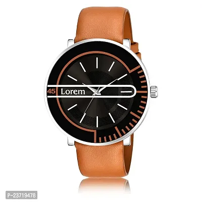 Lorem Multicolor Designer Case Analog Watch for Men LR71