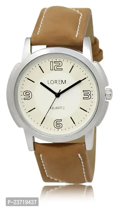 Lorem White Casual Analog Watch for Men LR16