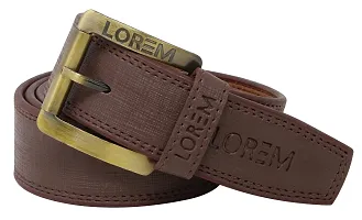 LOREM Brown Formal/casual PU Leather Belt For Men New BL02-thumb1