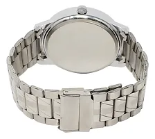Lorem Silver Day Date Analog Watch for Men LR103-thumb1