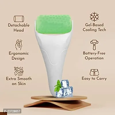 Loukya Ice Roller for Face | Massager for Eyes, Neck etc | Reduce Puffiness, Dark Circles, Wrinkles | Ice Holder for Cold Therapy | Reduces Pain  Inflammation | Soothes Burns  Cools Fever-thumb5