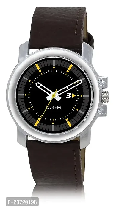 Lorem Black Professional Look Analog Watch for Men LR44