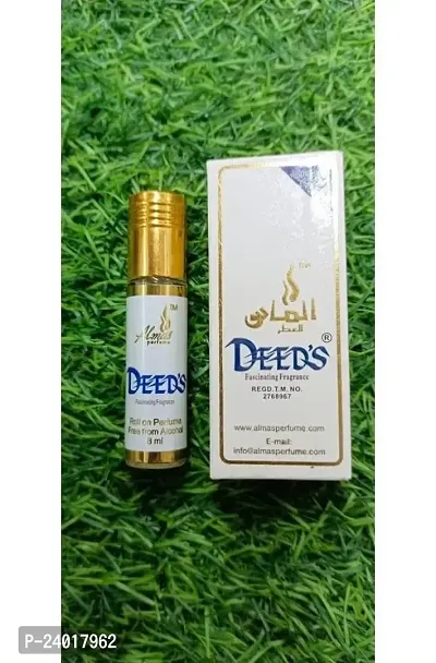 Deeds Pocket Perfume. Eau De Parfum 8 Ml Pack Of 2 (For Men  Women) Floral Attar