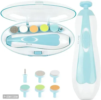 Buy QONETIC Baby Nail Trimmer Safe Electric Nail Clippers Kit for Newborn  Infant Toddler Kids Toes and Fingernails Care, Polish and Trim Online at  Best Prices in India - JioMart.