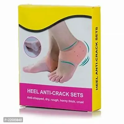 Premium Quality Moisturizing Silicone Gel Heel Socks-thumb2