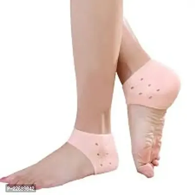 Premium Quality Moisturizing Silicone Gel Heel Socks-thumb2