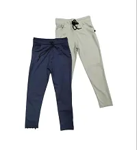 Casual wear very comfortable trackpants pyjama lowers for boys and girls pack of 2-thumb1