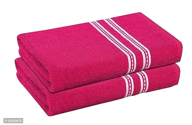 Anand Kumar Abhishek Kumar Home Elite Cotton Bath Towel Set 400 Gsm , Pink, Pack Of 1-thumb0