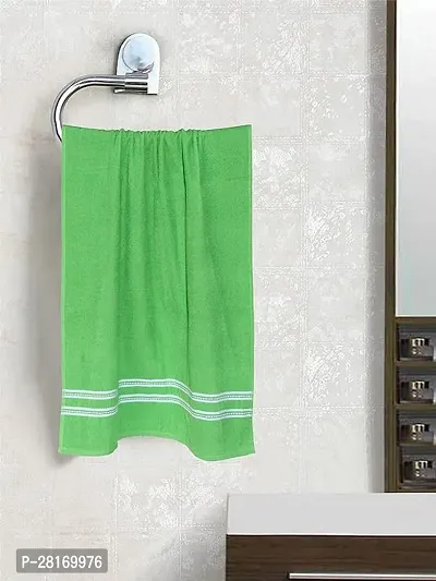 Anand Kumar Abhishek Kumar Home Elite Cotton Bath Towel Set 400 Gsm , Green, Pack Of 1