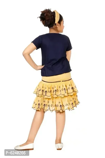 Trendy Rayon Top Skirt Age Start from 3 Years Old Child Girl to 10 Years Child Girl-thumb4