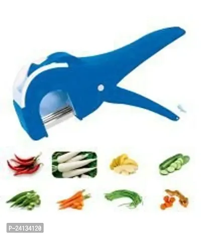 Useful Blue Plastic Shaped Peeler-thumb0