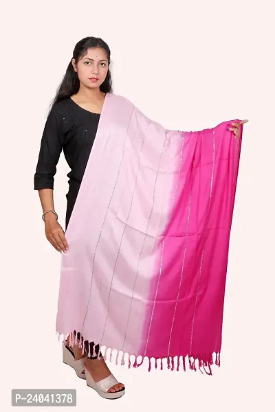 Bhagalpuri Silk Striped Women Dupatta-thumb0