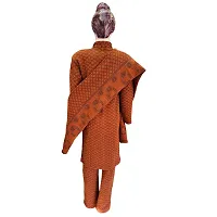 Stylish Wool Womens Multi Shades Kurta, Bottom and Dupatta Set-thumb2