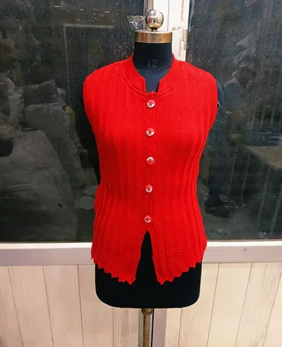 Classic Wool Cardigan Sweater for Women