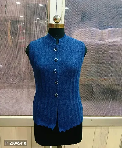 Classic Wool Cardigan Sweater for Women-thumb0