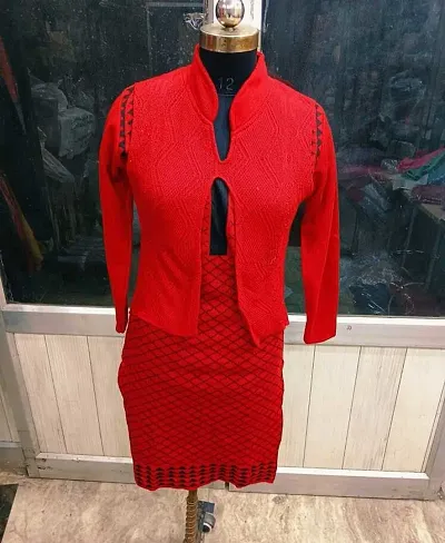 Straight Woolen Kurta For Women