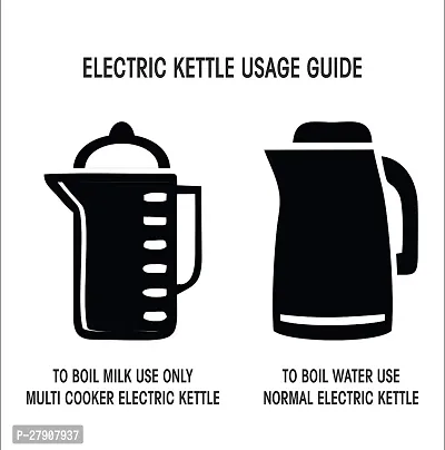 Electric Kettle, 2-Liter Design for Hot Water, Tea,Coffee,Milk, Rice, and Other Multipurpose Cooking Foods Kettle-thumb2