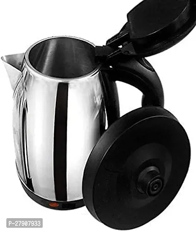 Electric Kettle | Stainless Steel | Automatic Cut-Off | Used To Boil Water | Make Tea/Coffee | Instant Noodles, Soup Etc.-thumb3