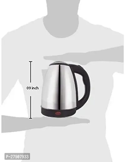 Electric Kettle | Stainless Steel | Automatic Cut-Off | Used To Boil Water | Make Tea/Coffee | Instant Noodles, Soup Etc.-thumb4