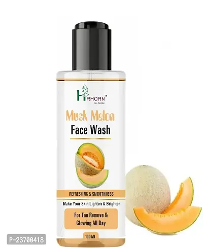 Natural Hirhorn Natural For Dry Skin With Turmeric And Saffron For Tan Removal Men And Women All Skin Types Face Wash Pack Of 1