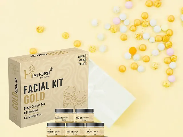 Gold Facial Kit For Cellular Glow One Time Facial Kit