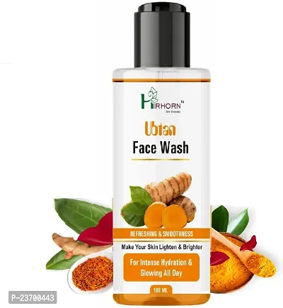 Natural Hirhorn Skin Refreshing Ubtan Men And Women All Skin Types Face Wash Pack Of 1