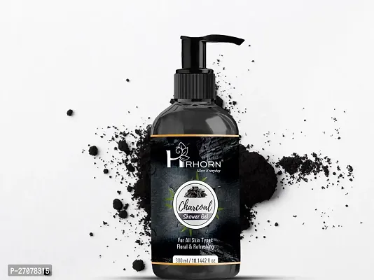 Charcoal Body Wash For Men With Natural Essential Oils For Deep Body Cleanse-thumb0