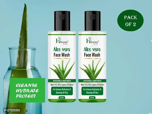 Aloe Vera For Acne   Pore Redness Free Skin Gel Face Wash