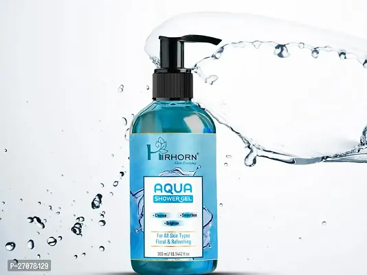 Aqua Body wash   Enriched With Glycerin   Long Lasting Fragrance-thumb0
